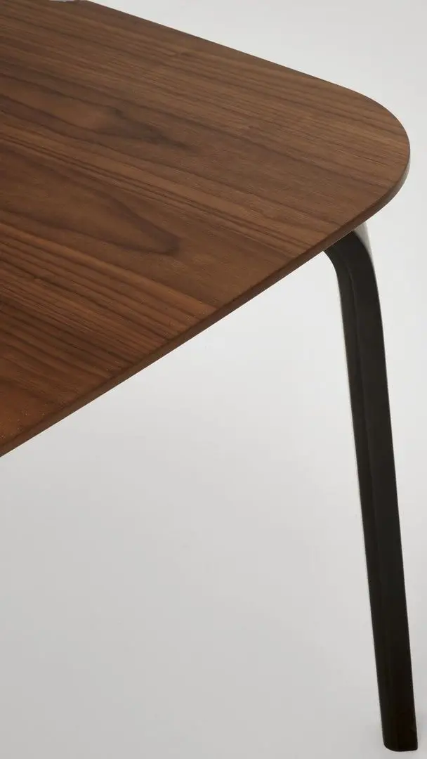 Masa Halmar Pedro 75x160 (Walnut/Black)