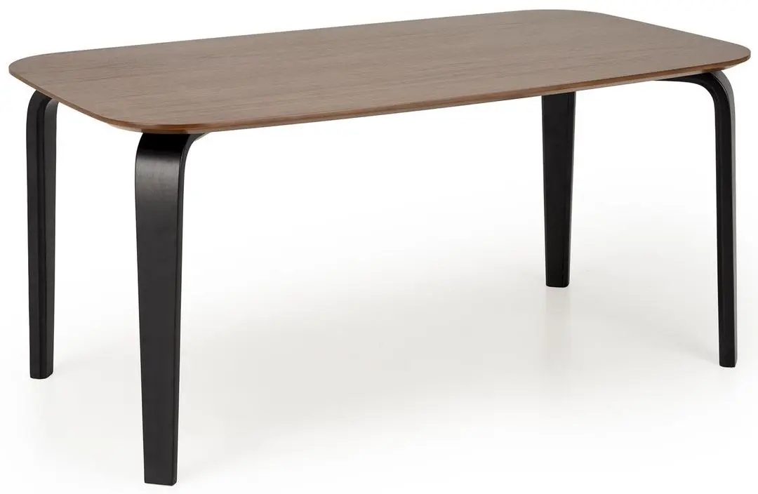 Masa Halmar Pedro 75x160 (Walnut/Black)