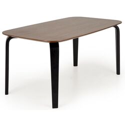 Masa Halmar Pedro 75x160 (Walnut/Black) Thumb