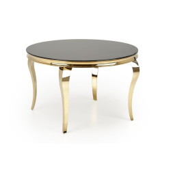 Masa Halmar Reginald 2 (Black/Gold) Thumb