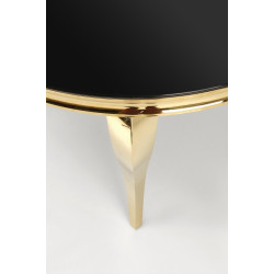 Masa Halmar Reginald 2 (Black/Gold) Thumb