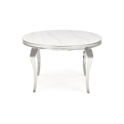 Masa Halmar Reginald (White Marble/Silver) Thumb