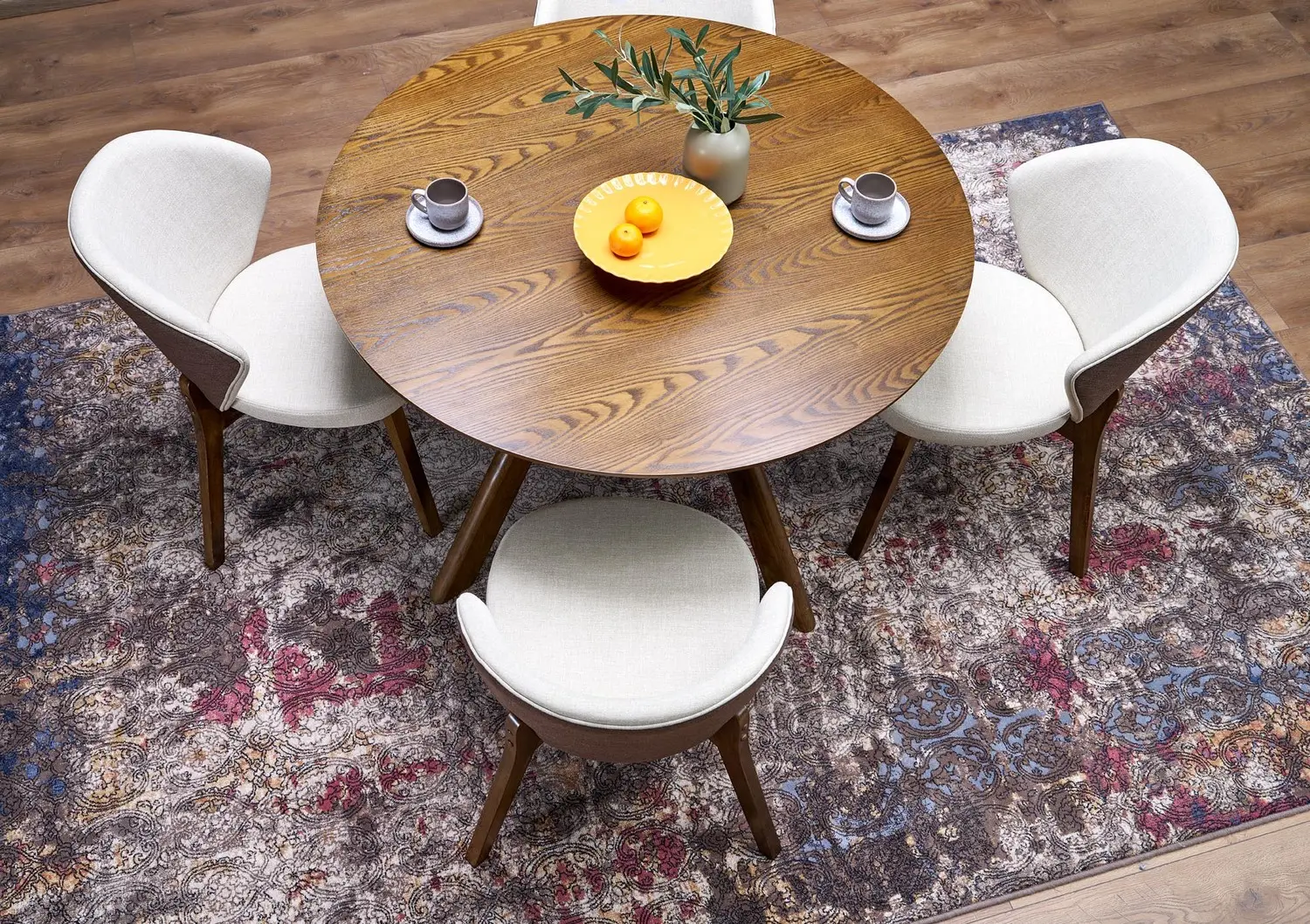 Masa Halmar Rupert (Walnut) - 6
