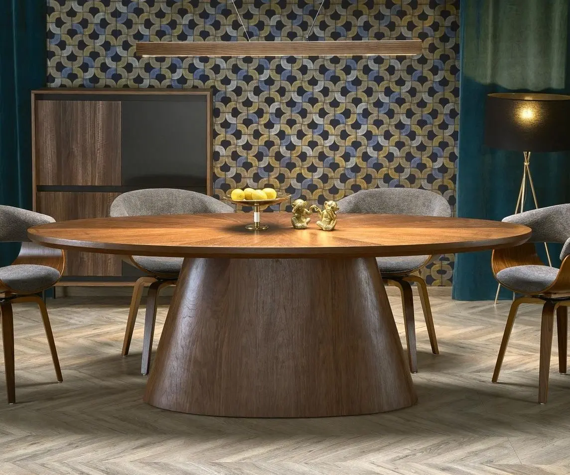 Masa Halmar Vagner 220x76 (Walnut)