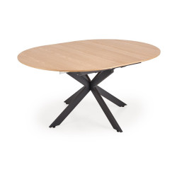 Masa extensibila Halmar Acord 160/200 (Natural/Black) Thumb