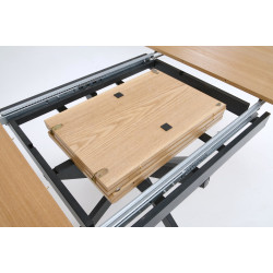 Masa extensibila Halmar Acord 160/200 (Natural/Black) Thumb