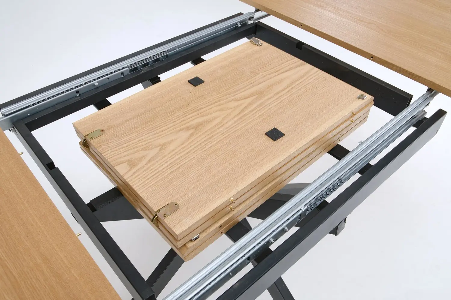 Masa extensibila Halmar Acord 160/200 (Natural/Black)