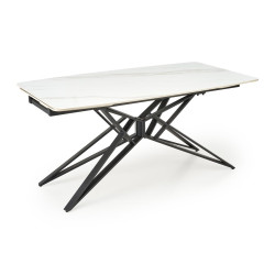 Masa extensibila Halmar Alfredo 160/240 (White Marble/Black) Thumb
