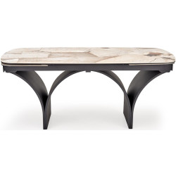 Стол раскладной Halmar Alter (Beige Marble/Black) Thumb
