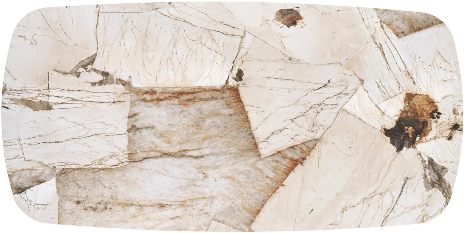 Стол раскладной Halmar Alter (Beige Marble/Black) - 6