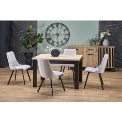 Masa extensibila Halmar Bagio 120/160x77 (Artisan Oak/Black) Thumb