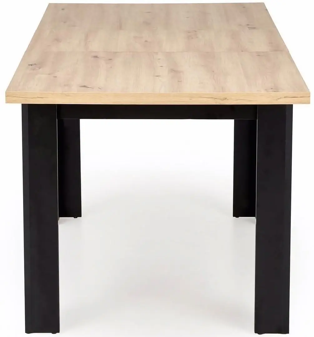 Masa extensibila Halmar Bagio 120/160x77 (Artisan Oak/Black)