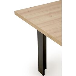 Masa extensibila Halmar Bagio 120/160x77 (Artisan Oak/Black) Thumb