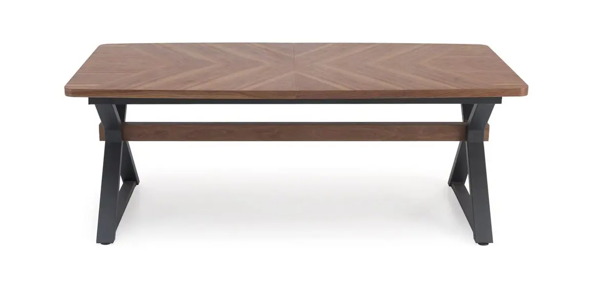 Masa extensibila Halmar Baron 200/350 (Walnut/Black)