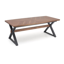 Masa extensibila Halmar Baron 200/350 (Walnut/Black) Thumb