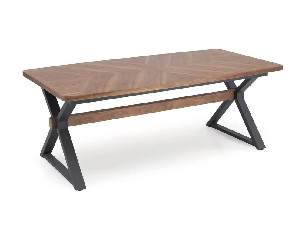 Masa extensibila Halmar Baron 200/350 (Walnut/Black)