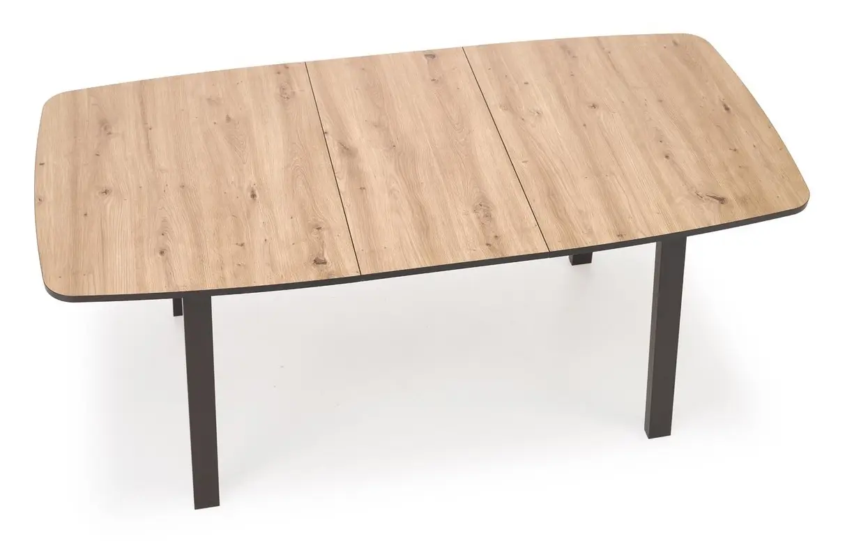 Стол раскладной Halmar Barril 130/170 (Artisan Oak/Black)