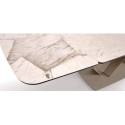 Стол раскладной Halmar Benjamin (Beige Marble/Cashmere) Thumb
