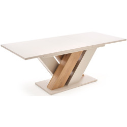 Masa extensibila Halmar Brandon 160/200 (Cashmere/Cremona Oak) Thumb