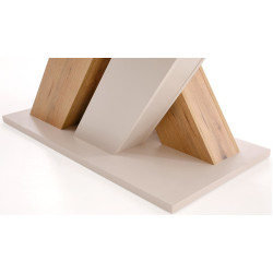 Masa extensibila Halmar Brandon 160/200 (Cashmere/Cremona Oak) Thumb