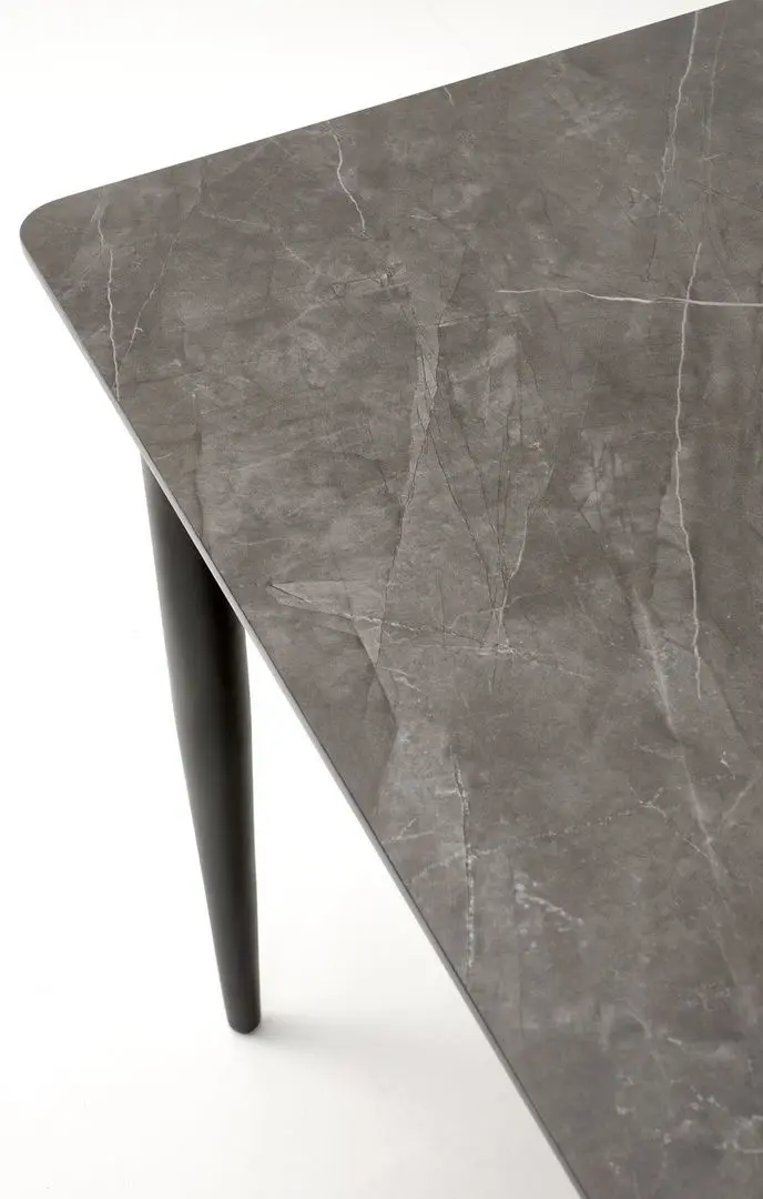 Masa extensibila Halmar Charles 180/260 (Grey Marble/Black)