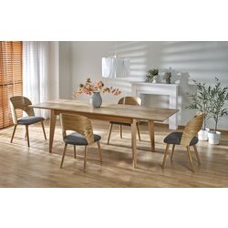 Masa extensibila Halmar Edmondo 160/240x75 (Natural  Oak)
