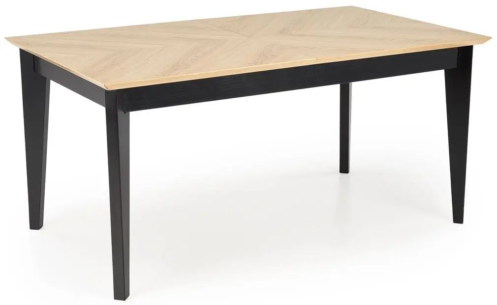 Masa extensibila Halmar Edmondo 160/240x75 (Natural Oak/Black)