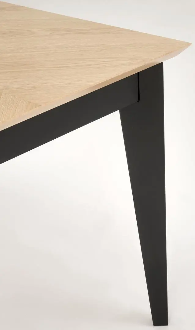 Masa extensibila Halmar Edmondo 160/240x75 (Natural Oak/Black)