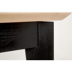 Masa extensibila Halmar Edmondo 160/240x75 (Natural Oak/Black) Thumb