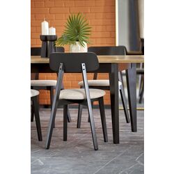 Masa extensibila Halmar Edmondo 160/240x75 (Natural Oak/Black) Thumb