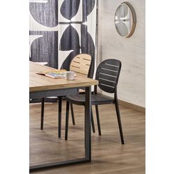 Стол раскладной Halmar Edmondo 160/310x76 (Wotan Oak/Black) Thumb