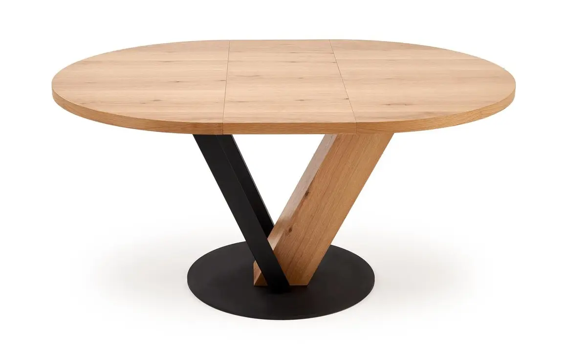 Masa extensibila Halmar Fanis 120/160 (Natural/Black)