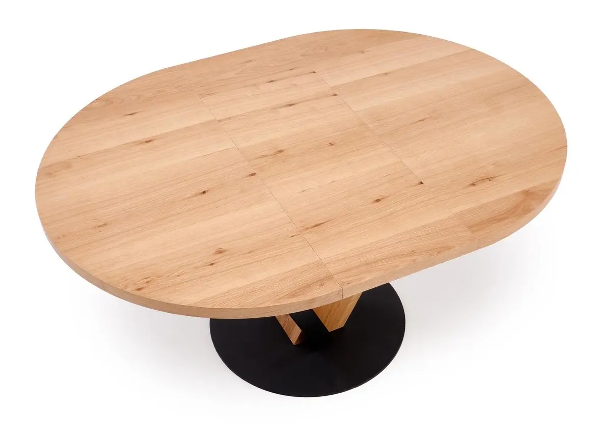 Masa extensibila Halmar Fanis 120/160 (Natural/Black)