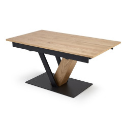 Masa extensibila Halmar Fanis 160/220 (Natural/Black) Thumb