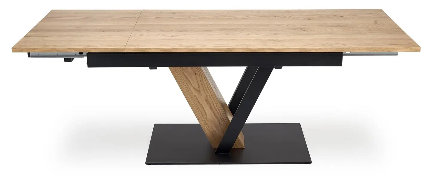 Masa extensibila Halmar Fanis 160/220 (Natural/Black)