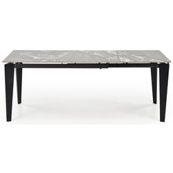 Masa extensibila Halmar Felix 141/201 (Grey Marble/Black) Thumb