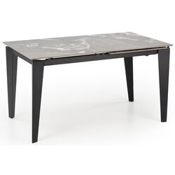 Masa extensibila Halmar Felix 141/201 (Grey Marble/Black) Thumb