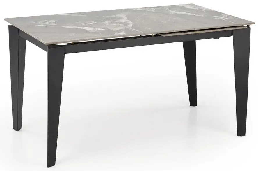 Masa extensibila Halmar Felix 141/201 (Grey Marble/Black)