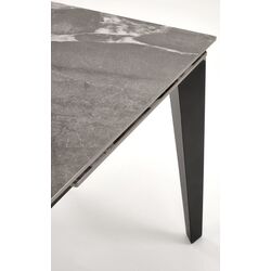 Masa extensibila Halmar Felix 141/201 (Grey Marble/Black) Thumb