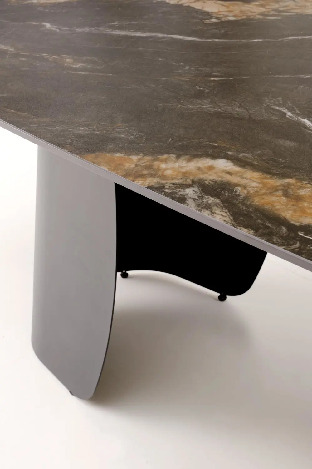 Masa extensibila Halmar Forum 180/260 (Black Marble)