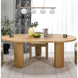 Стол раскладной Halmar Garibaldi (Natural Oak)