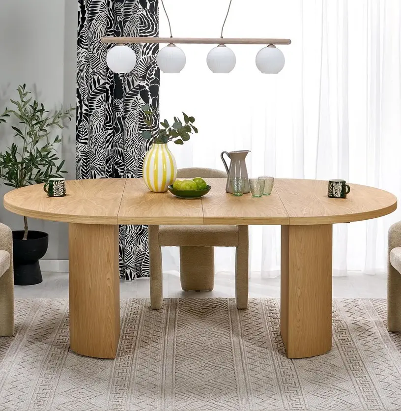 Стол раскладной Halmar Garibaldi (Natural Oak)