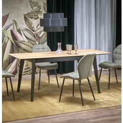 Masa extensibila Halmar Gulian 140/180x75 (Wotan Oak/Black)