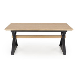 Стол раскладной Halmar Henry 180/300 (Natural/Black) Thumb