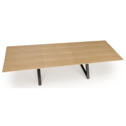 Стол раскладной Halmar Henry 180/300 (Natural/Black) Thumb