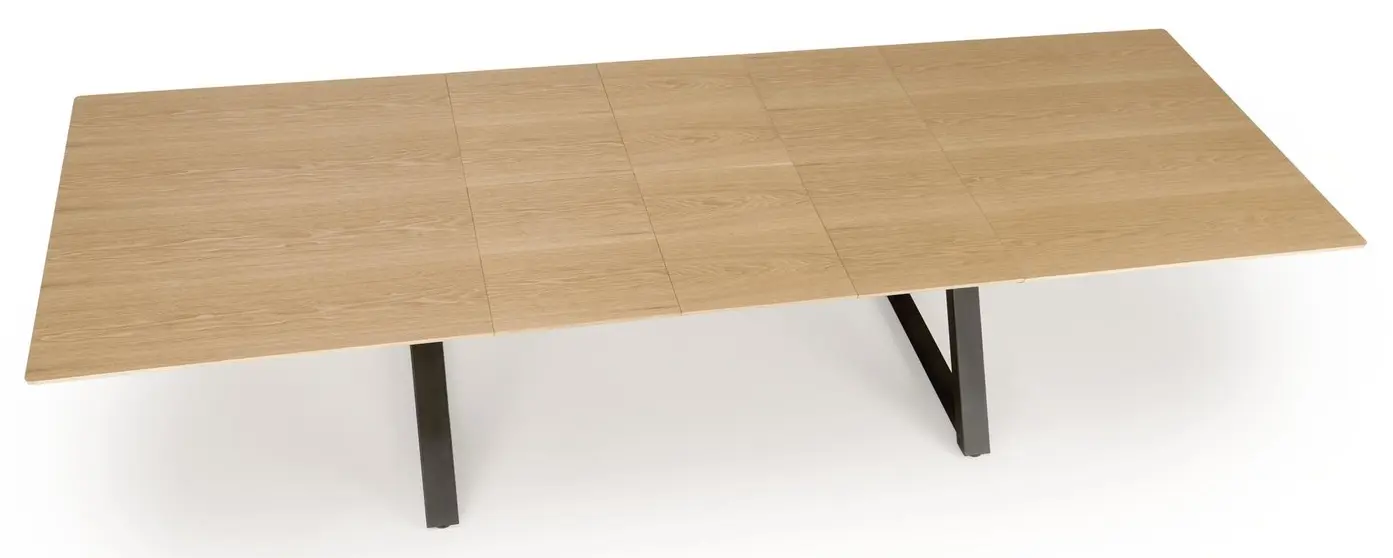 Стол раскладной Halmar Henry 180/300 (Natural/Black)