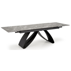 Masa extensibila Halmar Hilario (Black Marble) Thumb