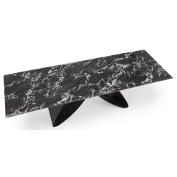 Masa extensibila Halmar Hilario (Black Marble) Thumb
