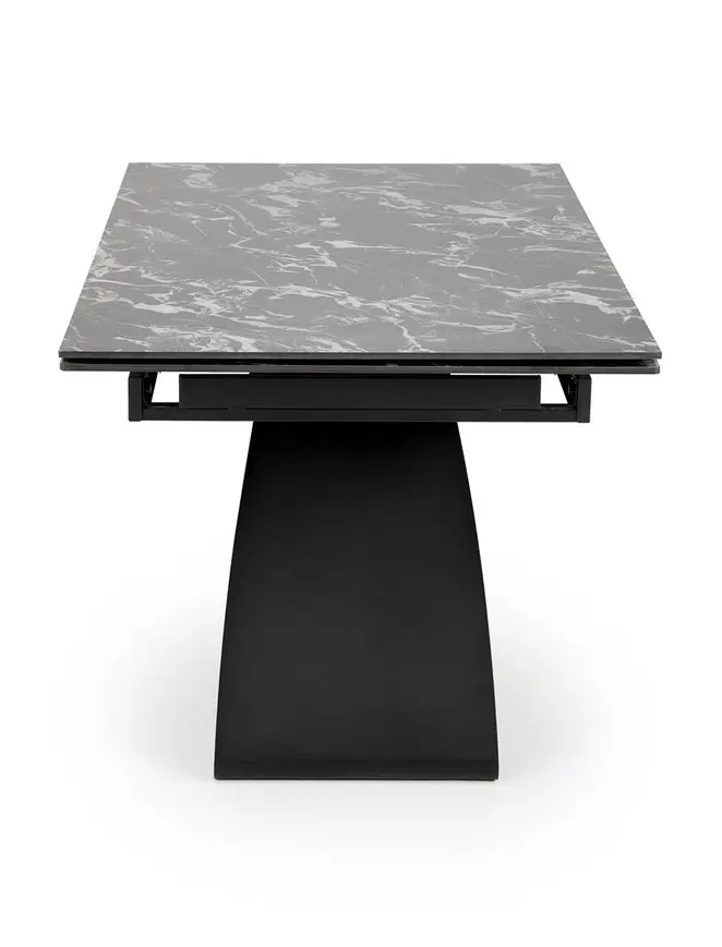 Masa extensibila Halmar Hilario (Black Marble)