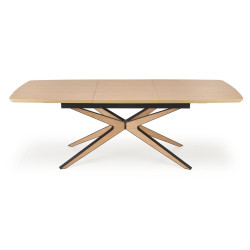 Masa extensibila Halmar James 160/220 (Natural/Black) Thumb